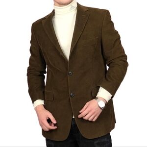 Hugo Boss M Vintage 90s Contemporary Old Money Preppy Classic Corduroy Blazer